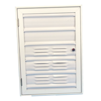 Vented Door to Suit 9kg Gas Box - White