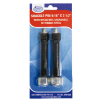 ARK Shackle Pins Greasable 2 Pack 9/16&quot; X 3 1/2&quot; SP916GB