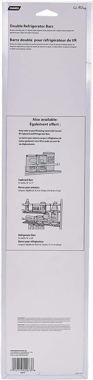 Camco Double Refrigerators Bars