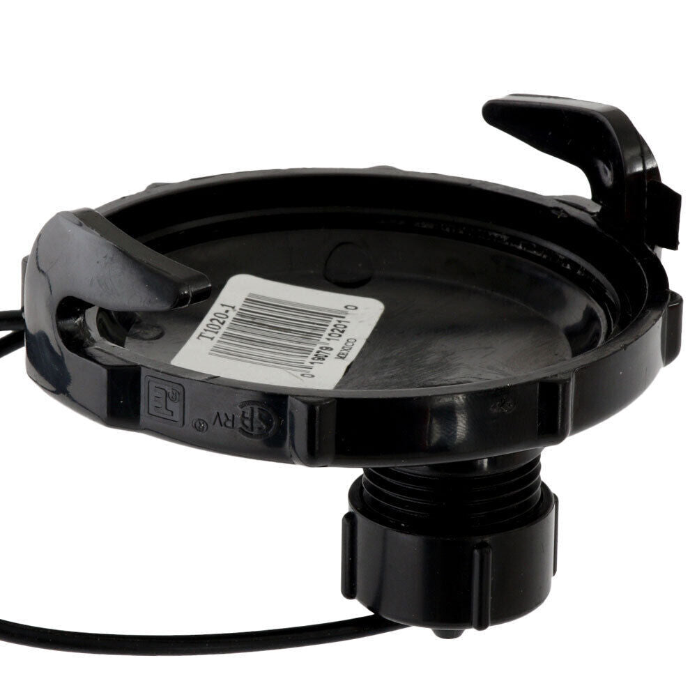 VALTERRA WASTE VALVE CAP WITH GRAY WATER DRAIN