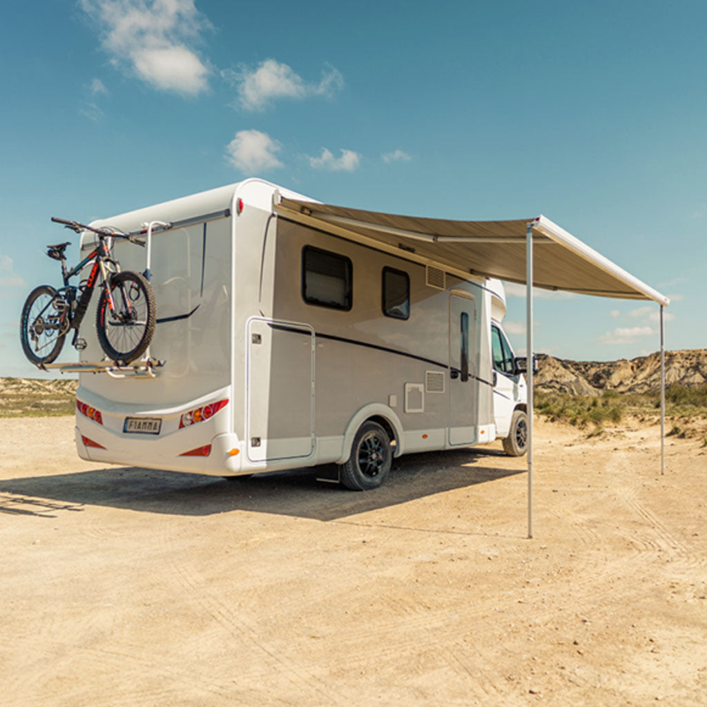 Fiamma F45 L 500 Royal Blue Awning 5.0m (Polar White)