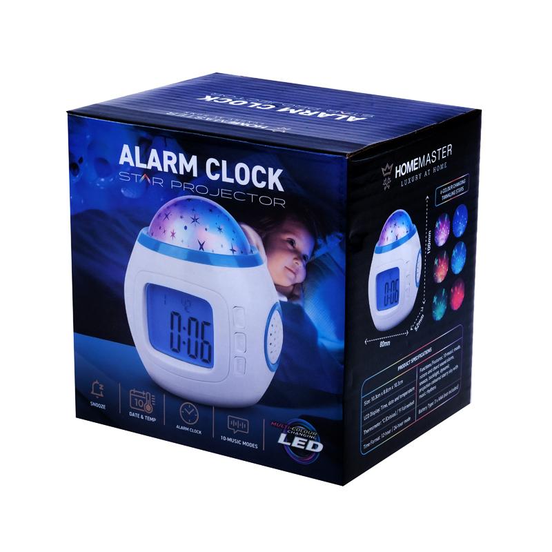Alarm Clock with Star Projection