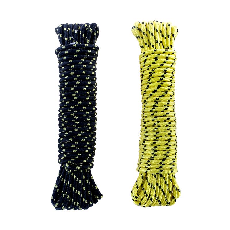 Diamond Braided Polyrope 2 Assorted Colours 8mm x 15m