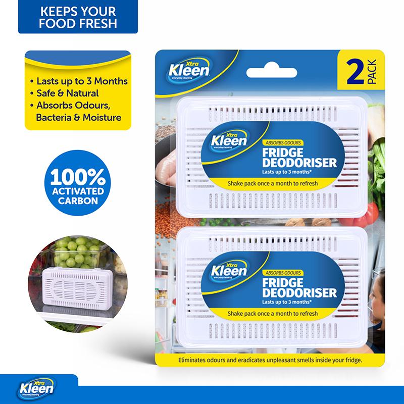 Deodoriser Eliminate Odour Fridge Fresh 2pk