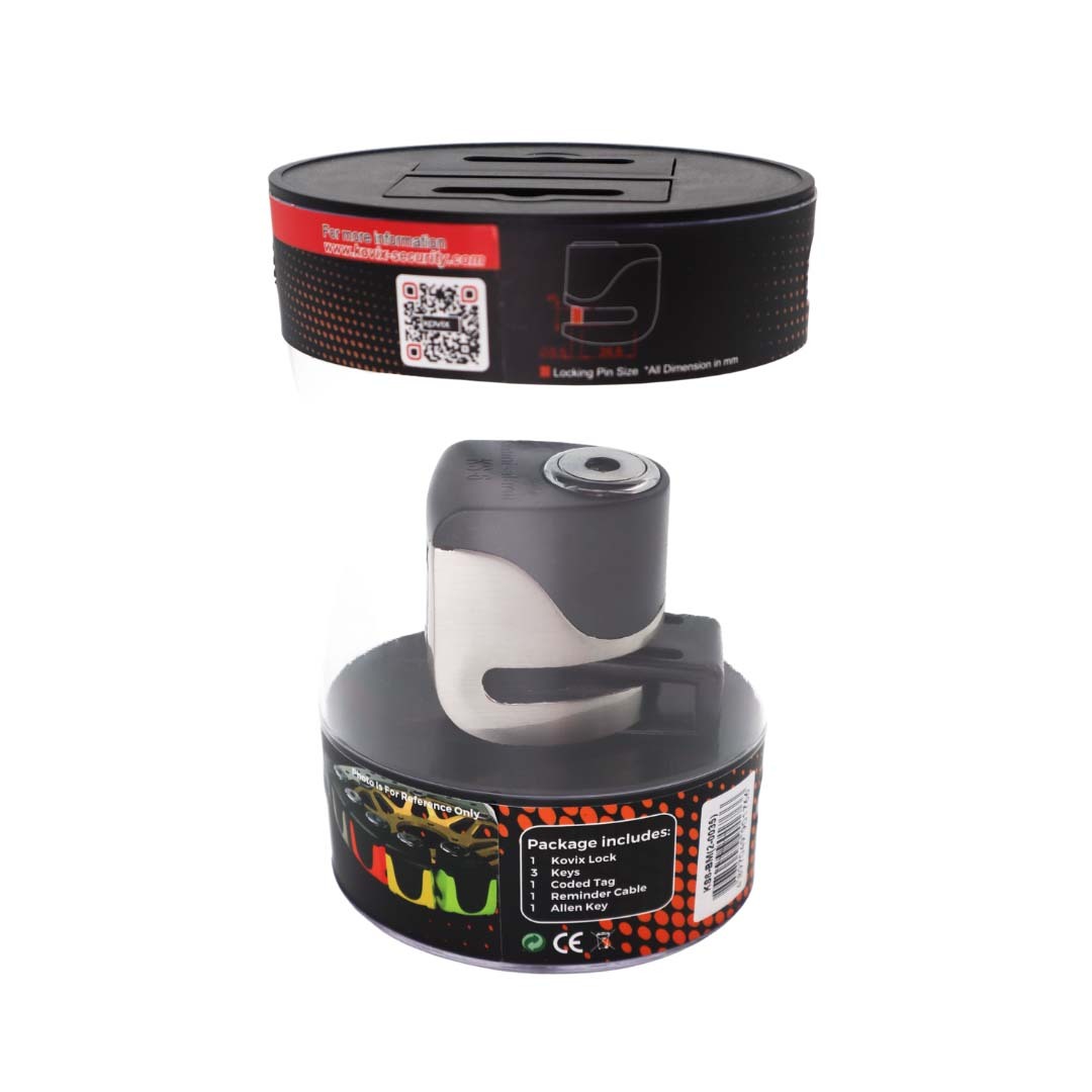 KOVIX Alarmed 6mm Lock KS6