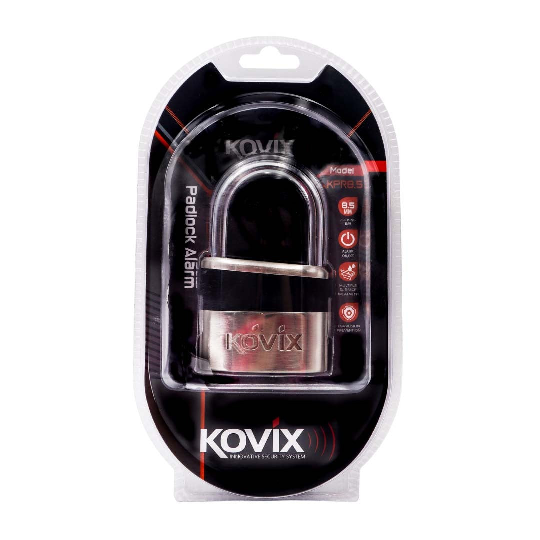 KOVIX Alarmed 8.5mm Alarmed Padlock KPR-8.5