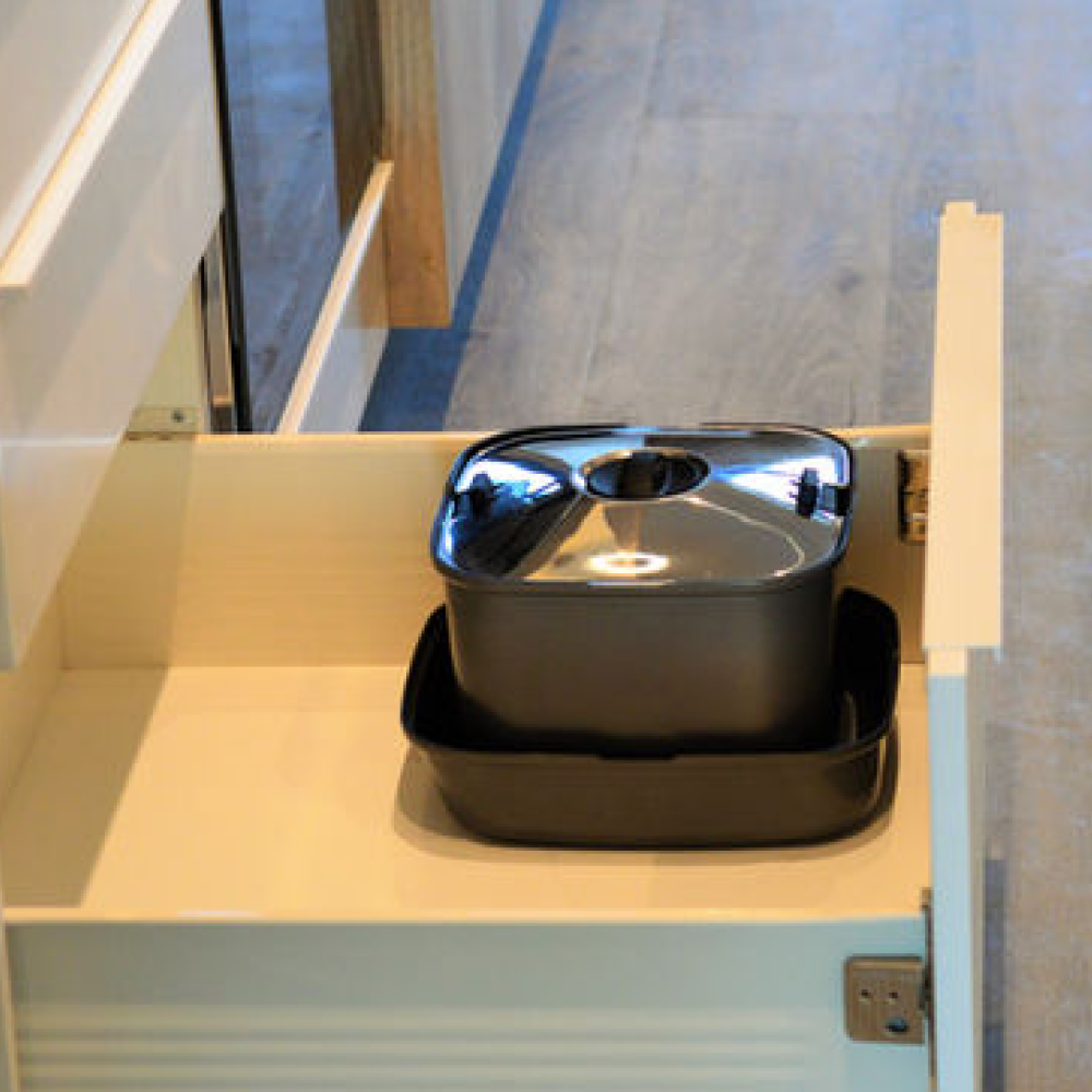 Smart Space Cookware Set Square Pots