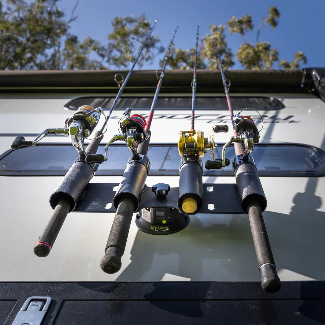 Xplore Outdoors Removable 4 Hole Rod Holder