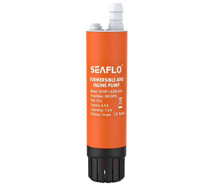 SEAFLO 280GPH Submersible and Inline Pump