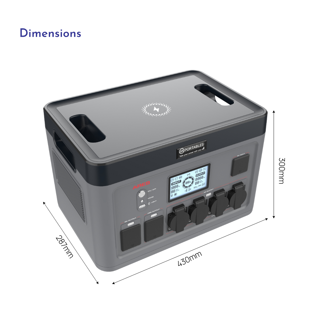 SRP SOLAR GENERATOR ARES 2060WH
