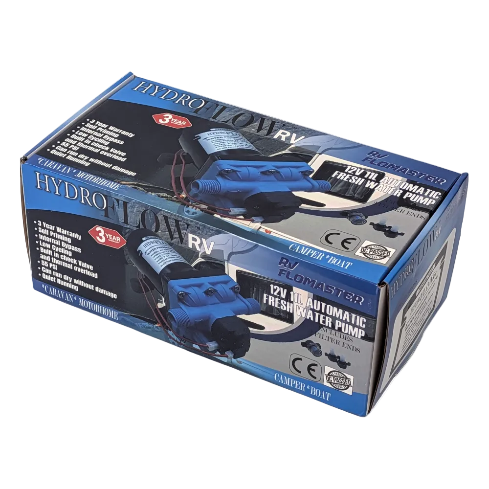 Hydroflow 12V 11 litre Automatic Pump