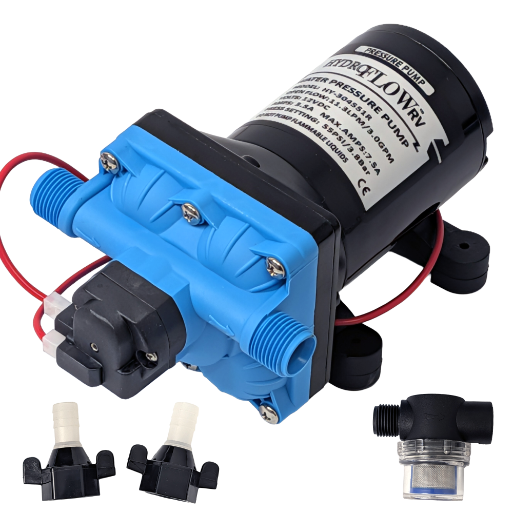Hydroflow 12V 11 litre Automatic Pump