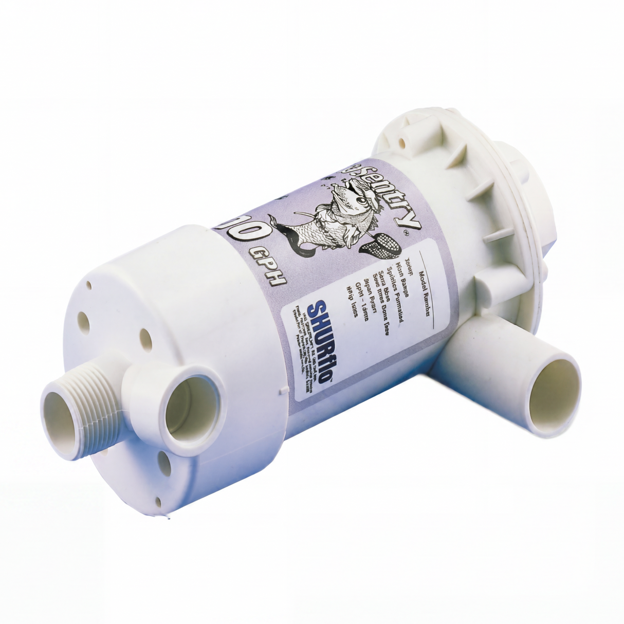 Shurflo 12V Bait Tank Pump 1100 GPH