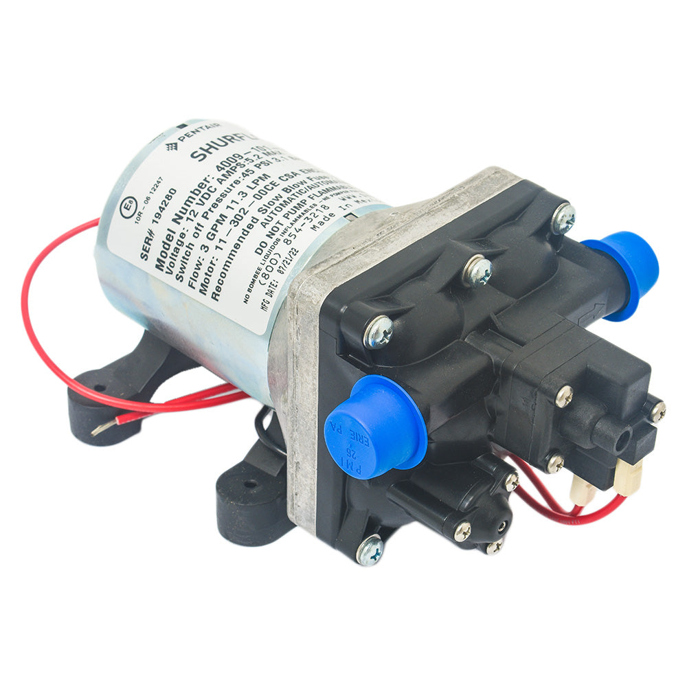 Shurflo Revolution 4009 12V 11L 45 PSI Water Pump Bulk