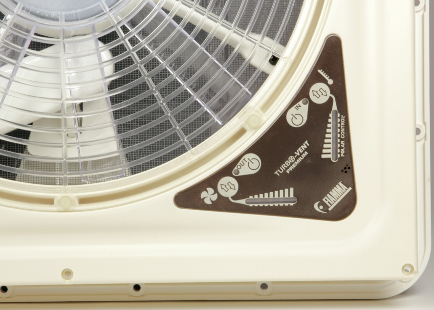 FIAMMA Turbo Vent White Premium 12V (2022) New Model