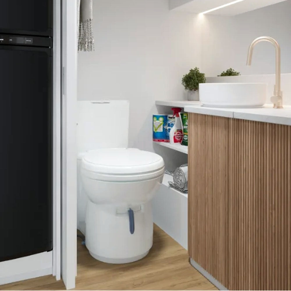 Thetford C263CS Ceramic Bowl Swivel Cassette Toilet 12V