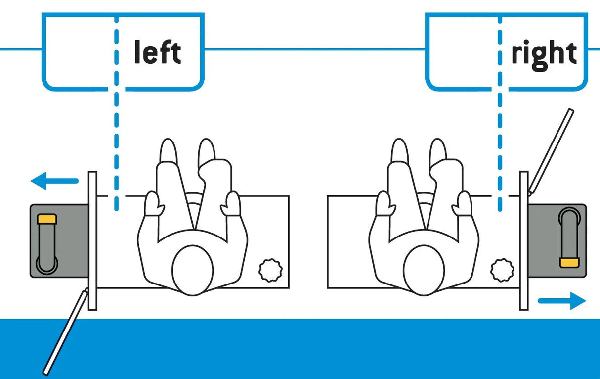 Thetford SC400 Left Hand Waste Holding Cassette Tank (3232606)