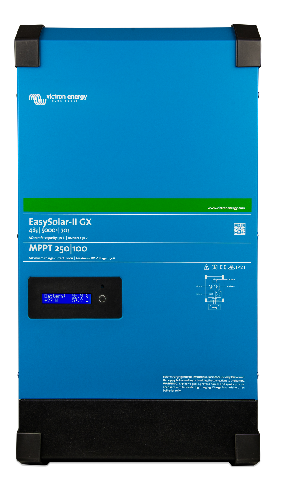 Victron Energy EasySolar-II 48/5000/70-50 MPPT 250/100 GX