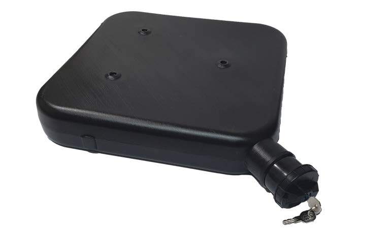 Sunpower Diesel Heater Tank 10L - Lockable Right Hand Fuel Inlet