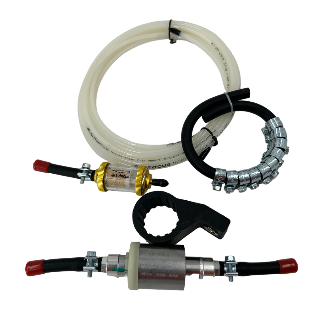 AUFOCUS 2KW Bluetooth (Model - MZ) Diesel Heater Kit W/Stainless Steel Tank