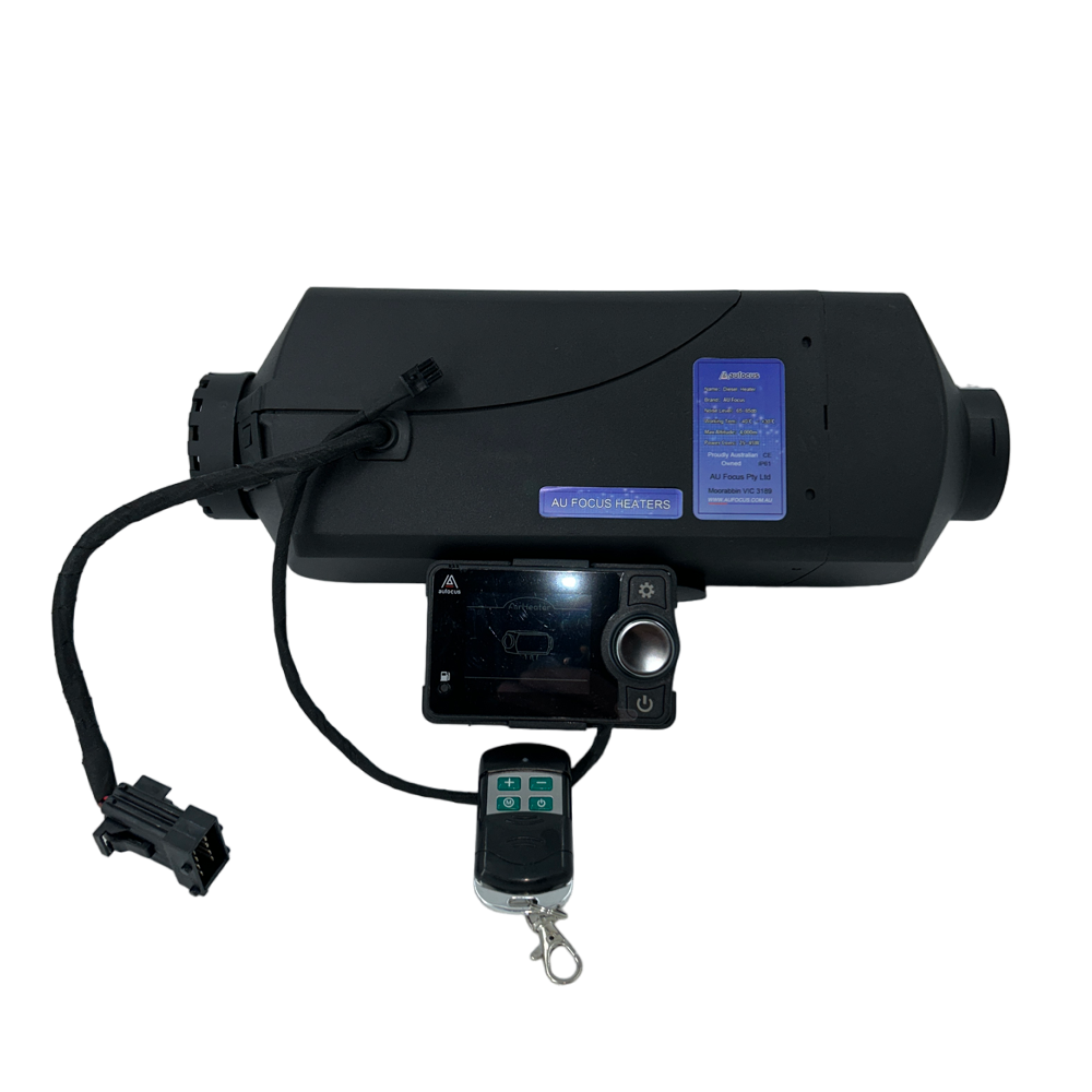 AUFOCUS 2KW Bluetooth (Model - MZ) Diesel Heater Kit W/Stainless Steel Tank