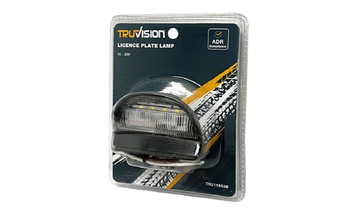 4LED License Plate Lamp 10-30V Blister