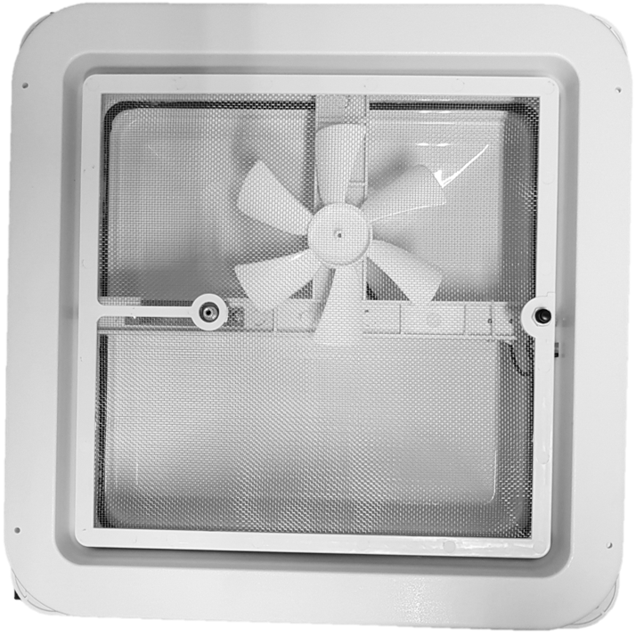 Ozvent 12V 14 x 14 Roof Hatch Vent