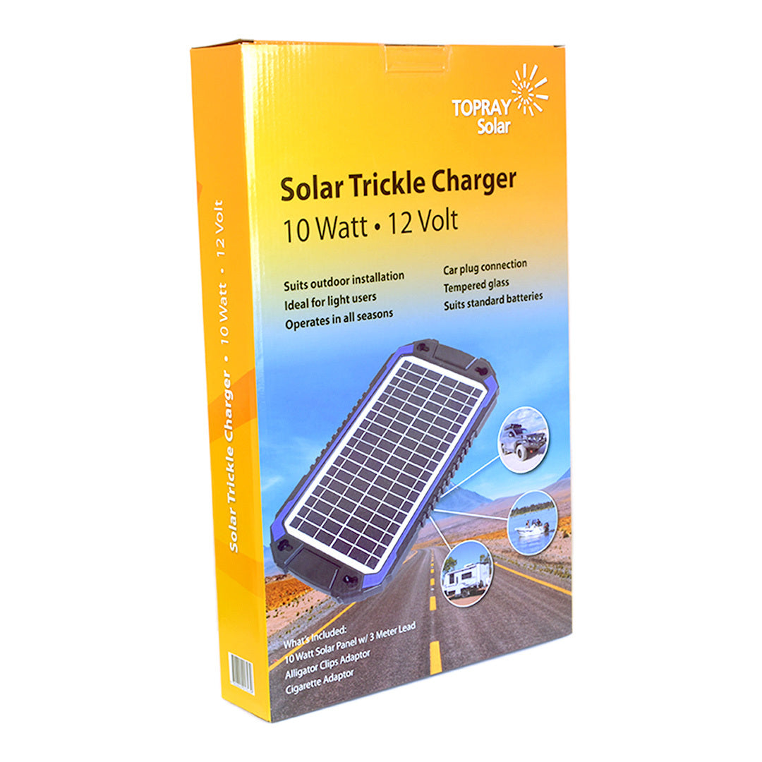 Topray 10W Trickle Charge Solar Panel