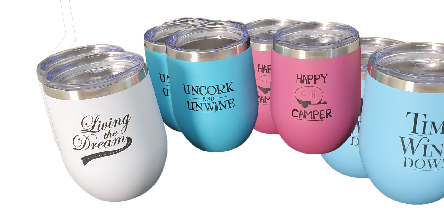 Blue Keep Cup - Time to Wine Down