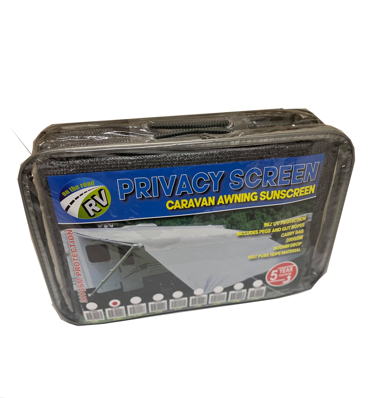 On The Road RV Caravan Awning Privacy Screen 3.7m