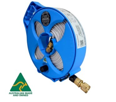 Flat Out 10m Drink Water on Compact Multi-Reel Blue