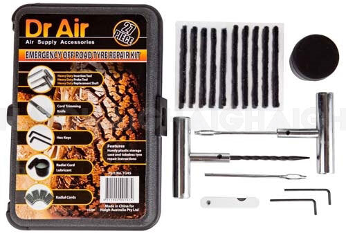 Dr Air 4WD 46 Piece Tyre Repair Kit