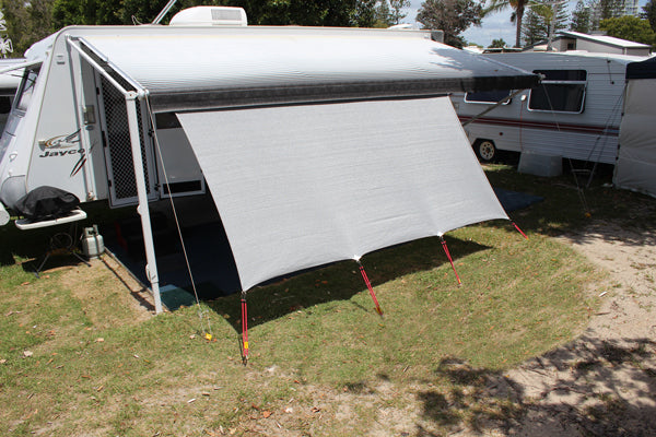 CARAVAN PRIVACY SCREEN 1.8 X 4.6M GREY