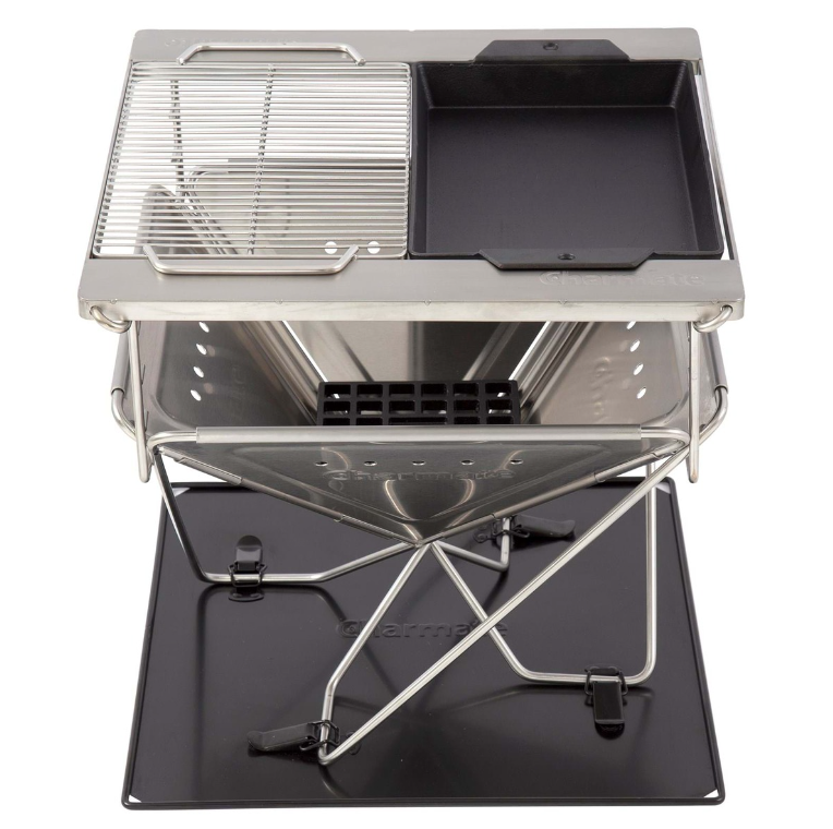 Charmate Collapsible BBQ/Firepit 450x450mm