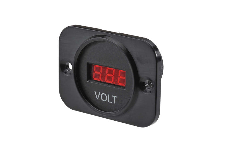 NARVA Volt Meter - Flush Mount 81135BL