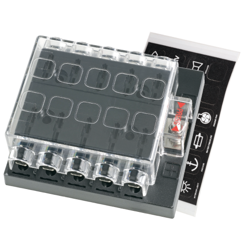 10 Way Fuse Block Standard Blade 54435