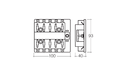 10 Way Fuse Block Standard Blade 54435