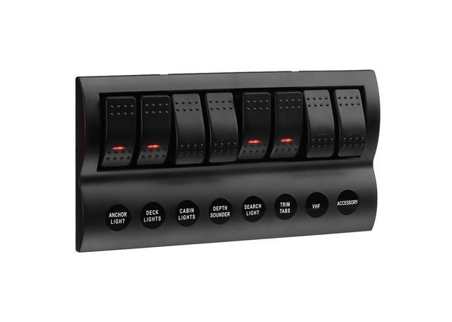 8-Way LED Switch Panel (Narva) 63196