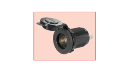 NARVA Flush Mount Socket 81026BL Caravan Car Camper Boat