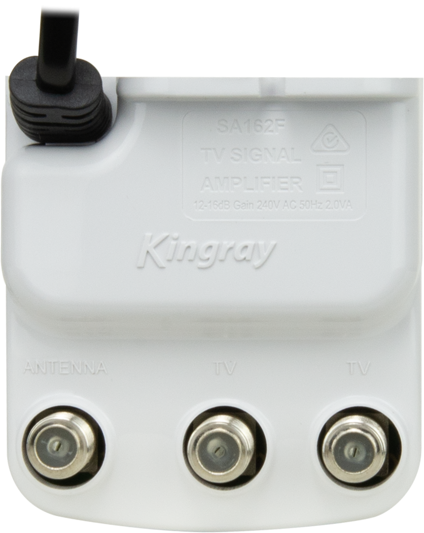 Kingray Indoor TV Amp/Splitter 2Way