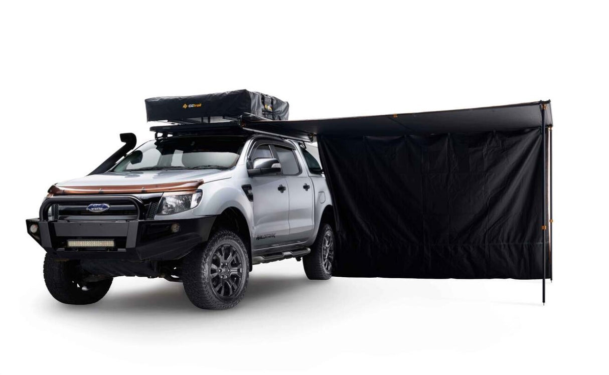 OZTRAIL BLOCKOUT AWNING SIDE WALL 2.5M
