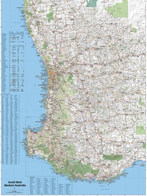HEMA Maps Regional WA - South West
