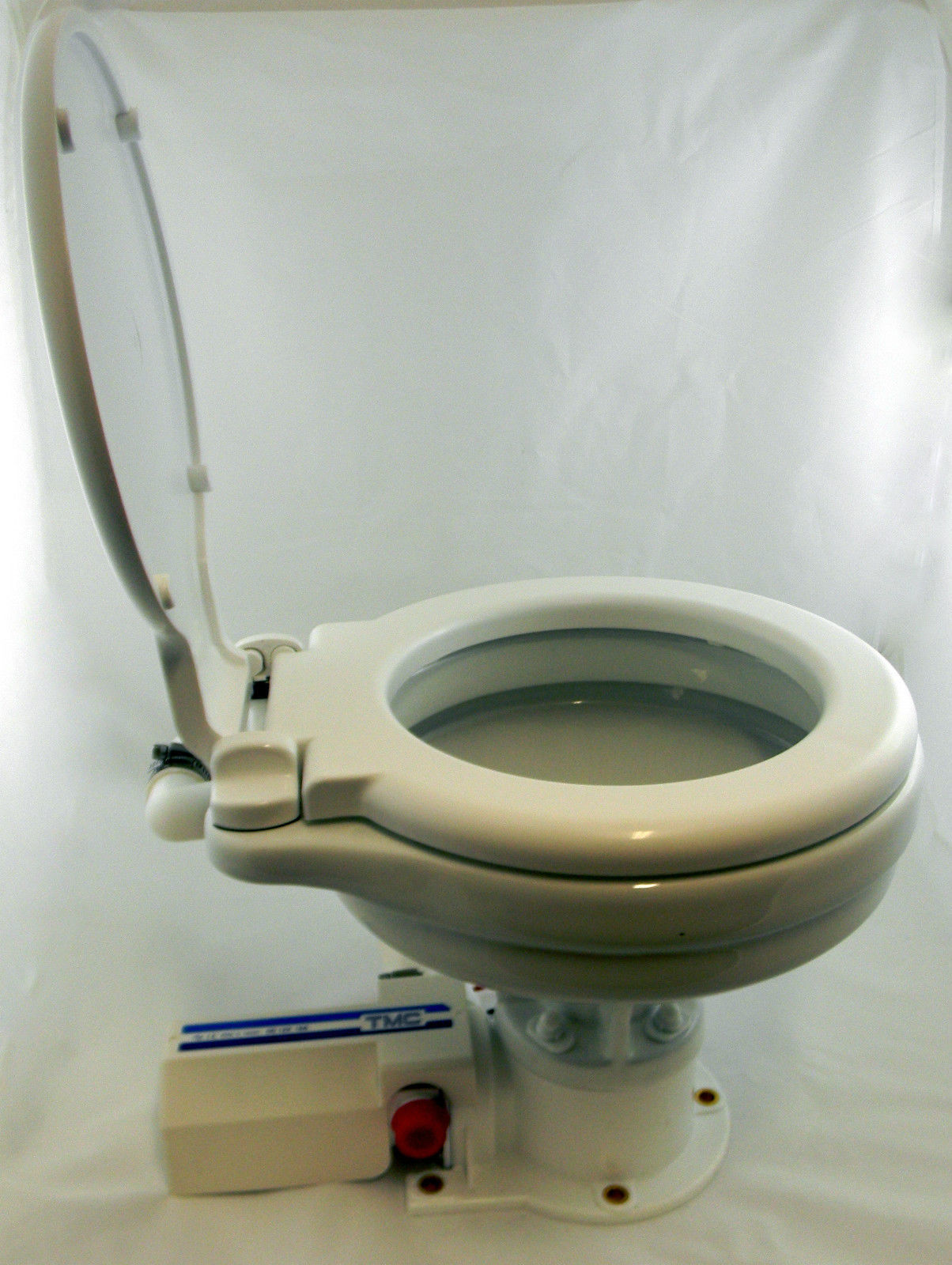 TMC RV Marine Toilet Electric 12V White Model-99902
