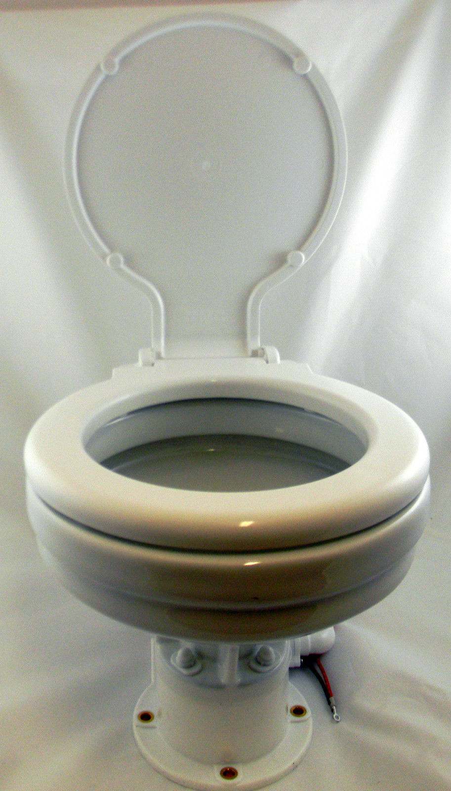 TMC RV Marine Toilet Electric 12V White Model-99902