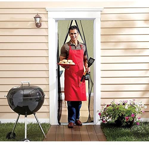 Magnetic Curtain Hands Free Screen Door