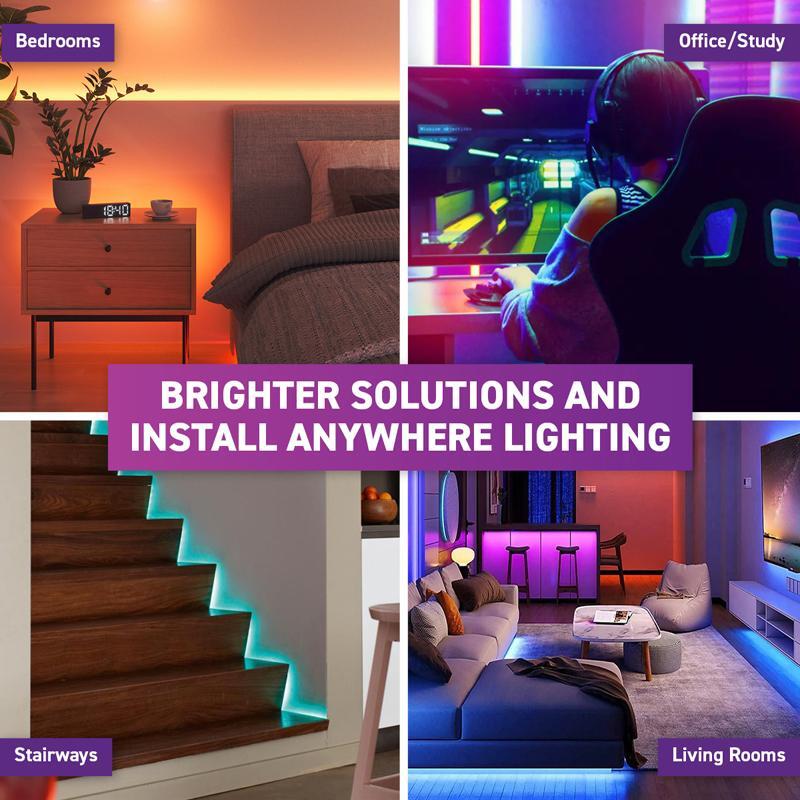 5m LED Strip Light USB Powered With Remote