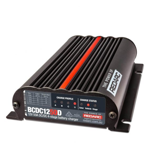 REDARC BCDC1250D DC/DC Solar Charger Li-Ready