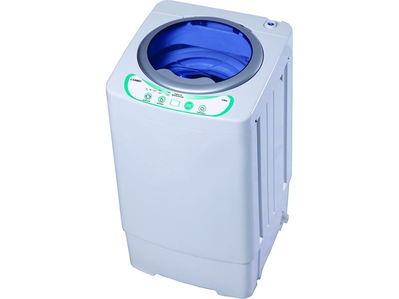 Camec 240V 2.5kg Compact RV Washing Machine Caravan RV
