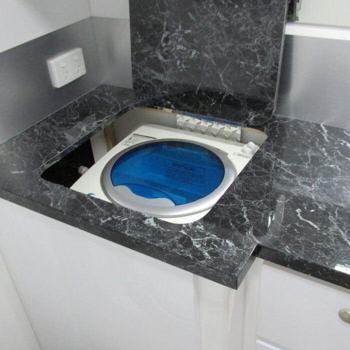 Camec 240V 2.5kg Compact RV Washing Machine Caravan RV