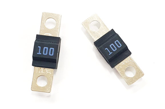 Midi Bolt Down Fuse 100A Blue - 2 Pack